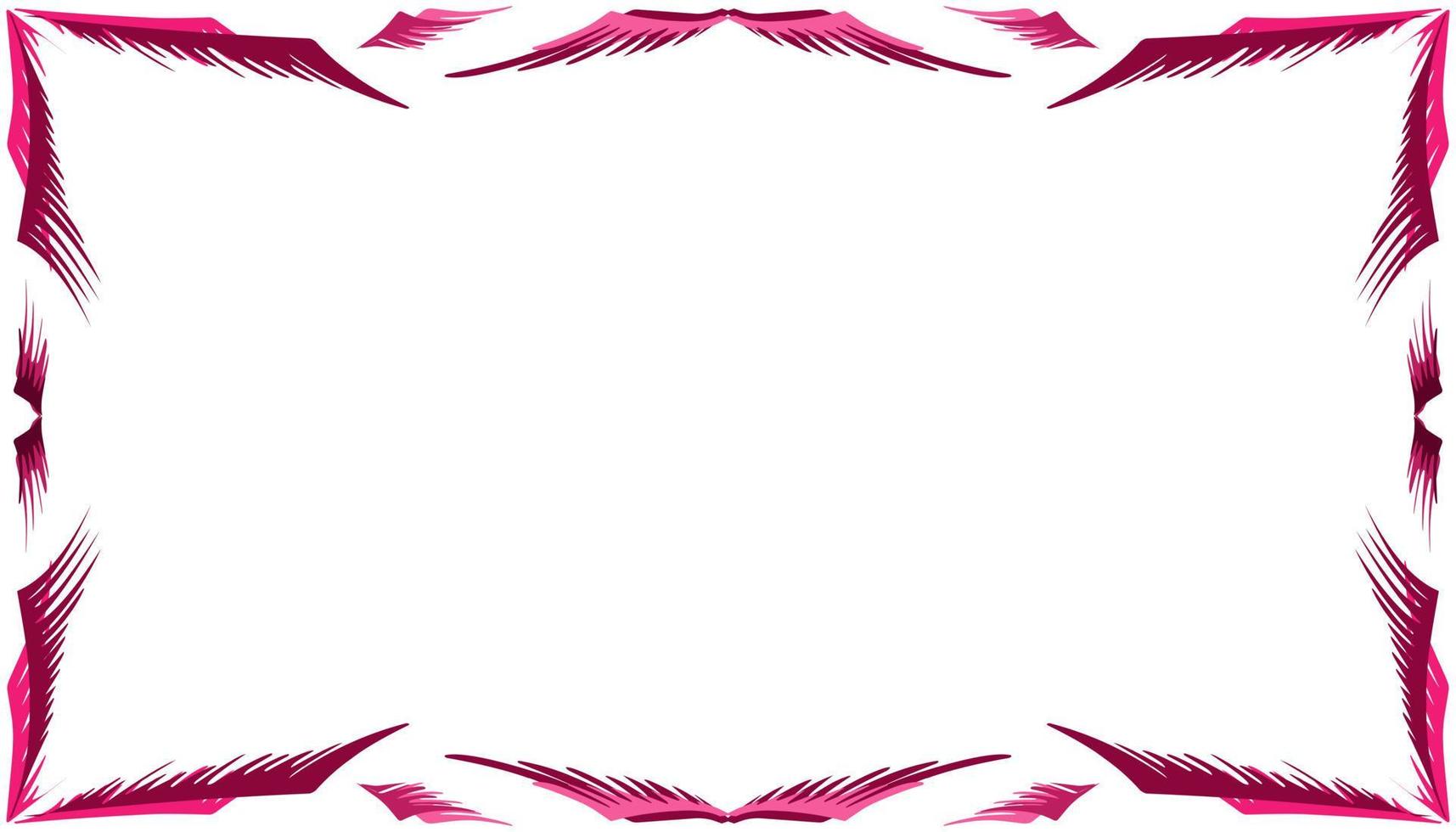 Abstract background with a purple wing texture frame vector