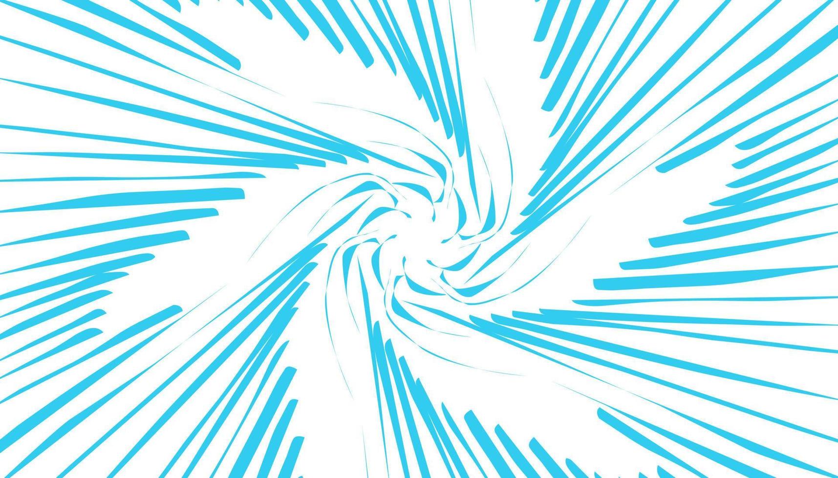 Blue spiral abstract illustration background vector