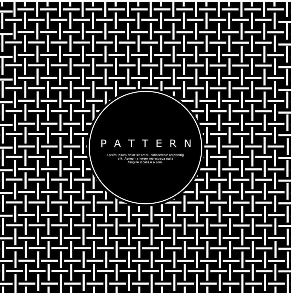 Modern line grid abstract pattern design. Minimalist zig zag lines pattern vector