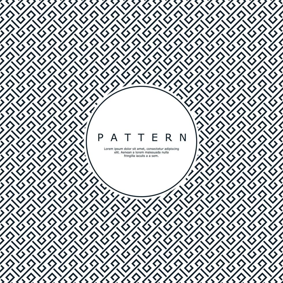 Minimalist ornament line abstract pattern. Simple decorative line pattern design. vector