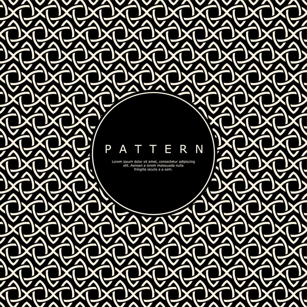 Elegance flower line abstract pattern design. Geometry floral pattern vector