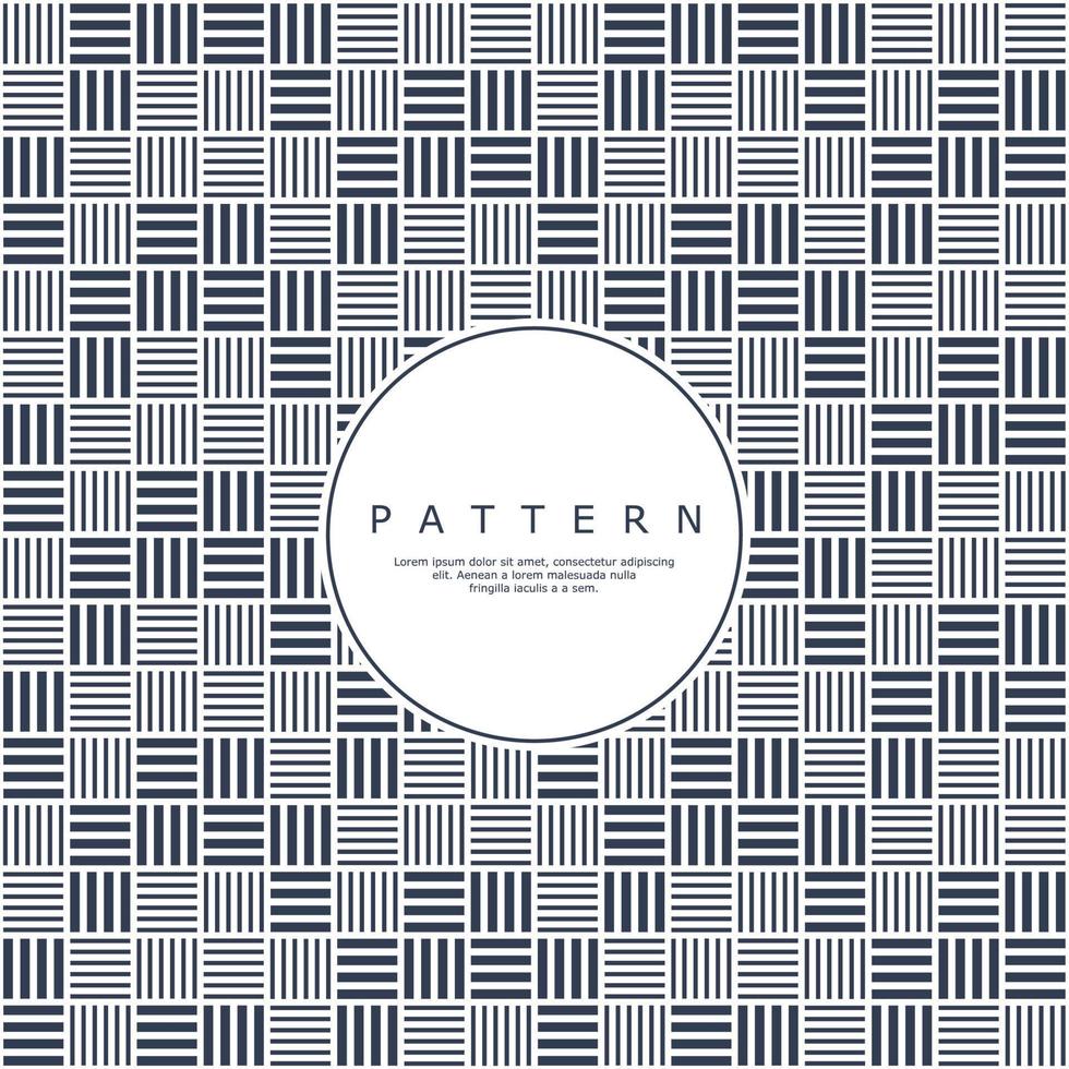 Modern variation stripe line abstract seamless pattern. Square lines pattern vector