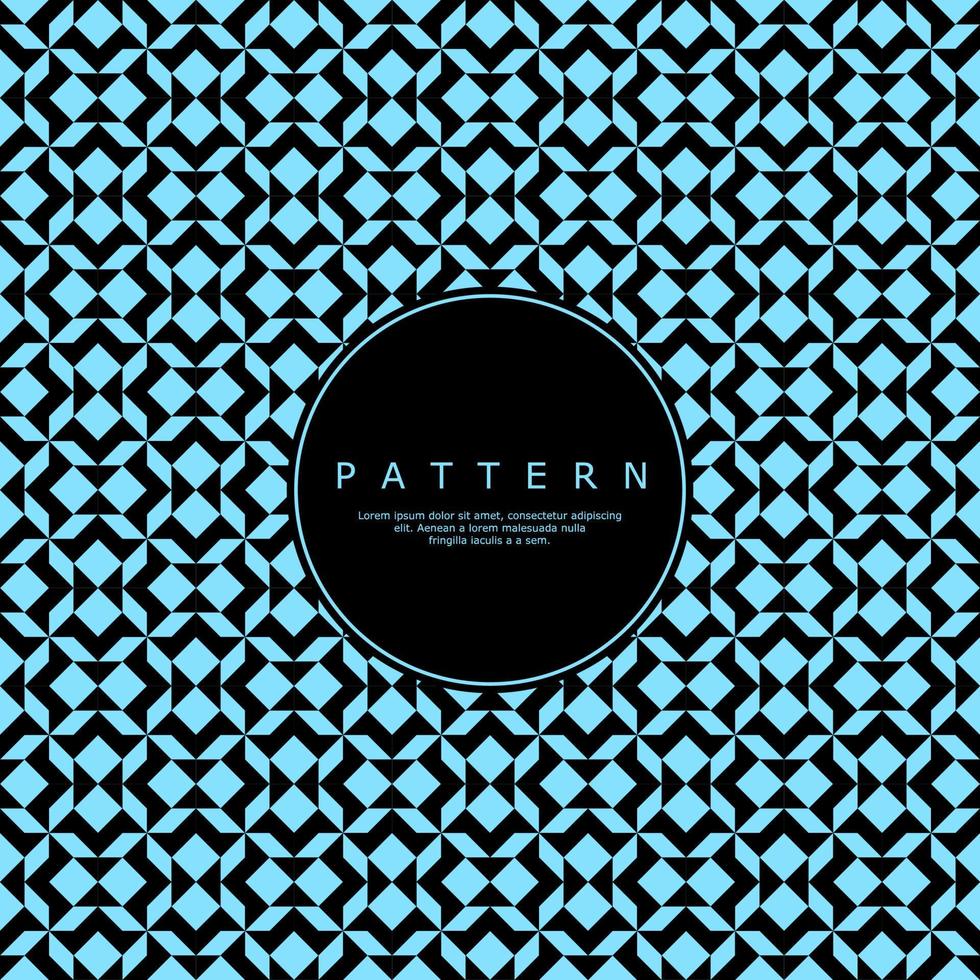 Decorative geometric diamond abstract seamless pattern. Square line pattern. vector