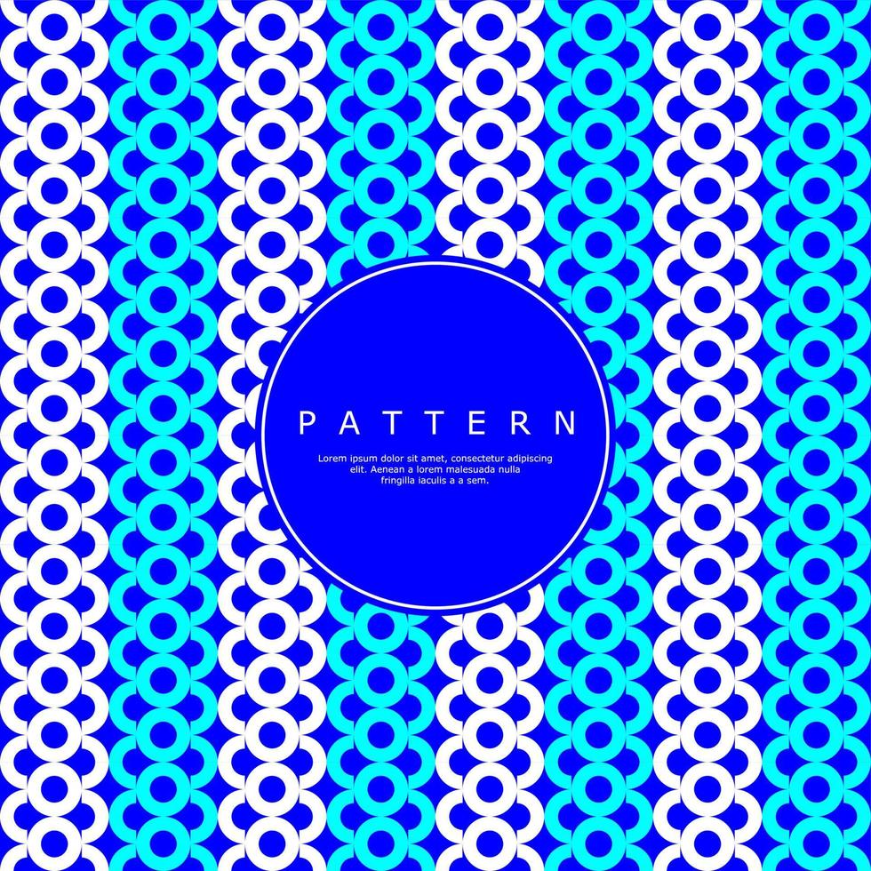 Striped circle seamless pattern design. Abstract stripe round line pattern. vector