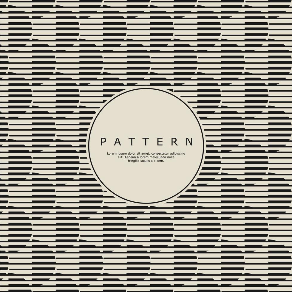 Elegance stripe circle line abstract pattern design. Round blend line pattern vector