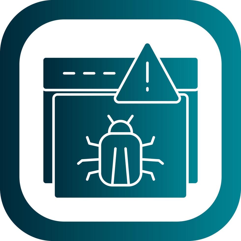 Infected Vector Icon Design