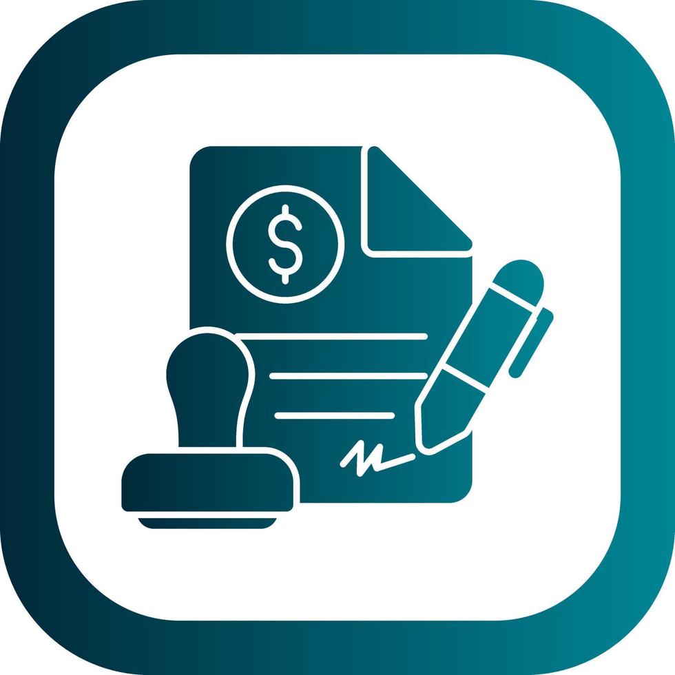 Agreement Vector Icon Design