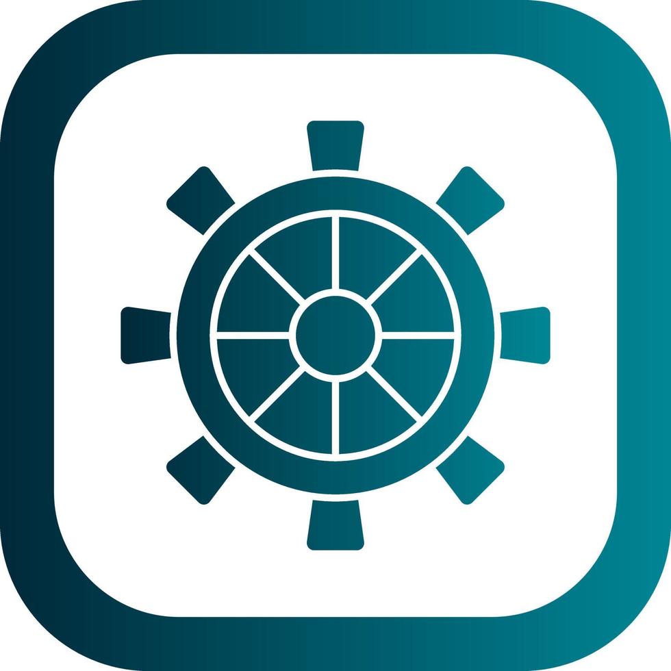 Rudder Vector Icon Design