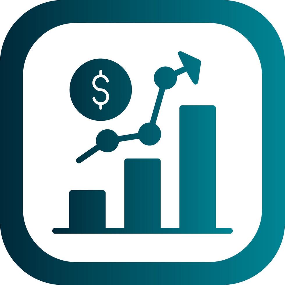 Business Growth Vector Icon Design