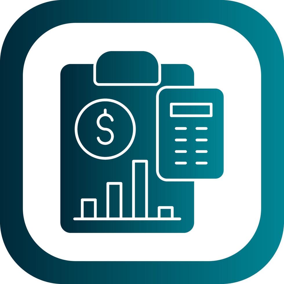 Budget Vector Icon Design