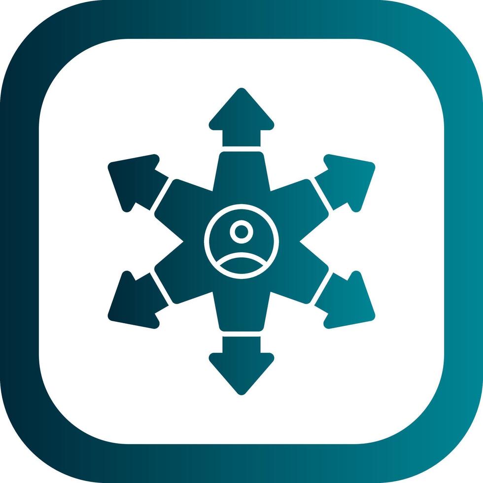 Distribution Vector Icon Design