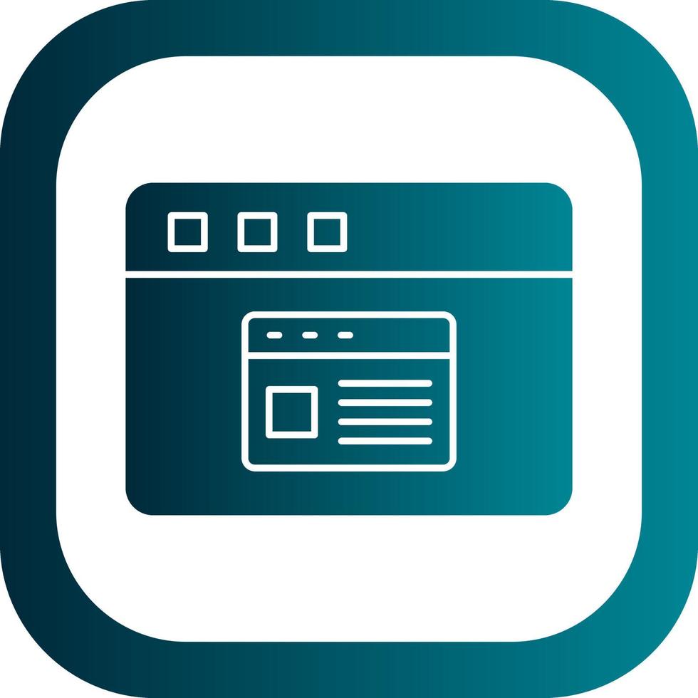 Pop Up Vector Icon Design