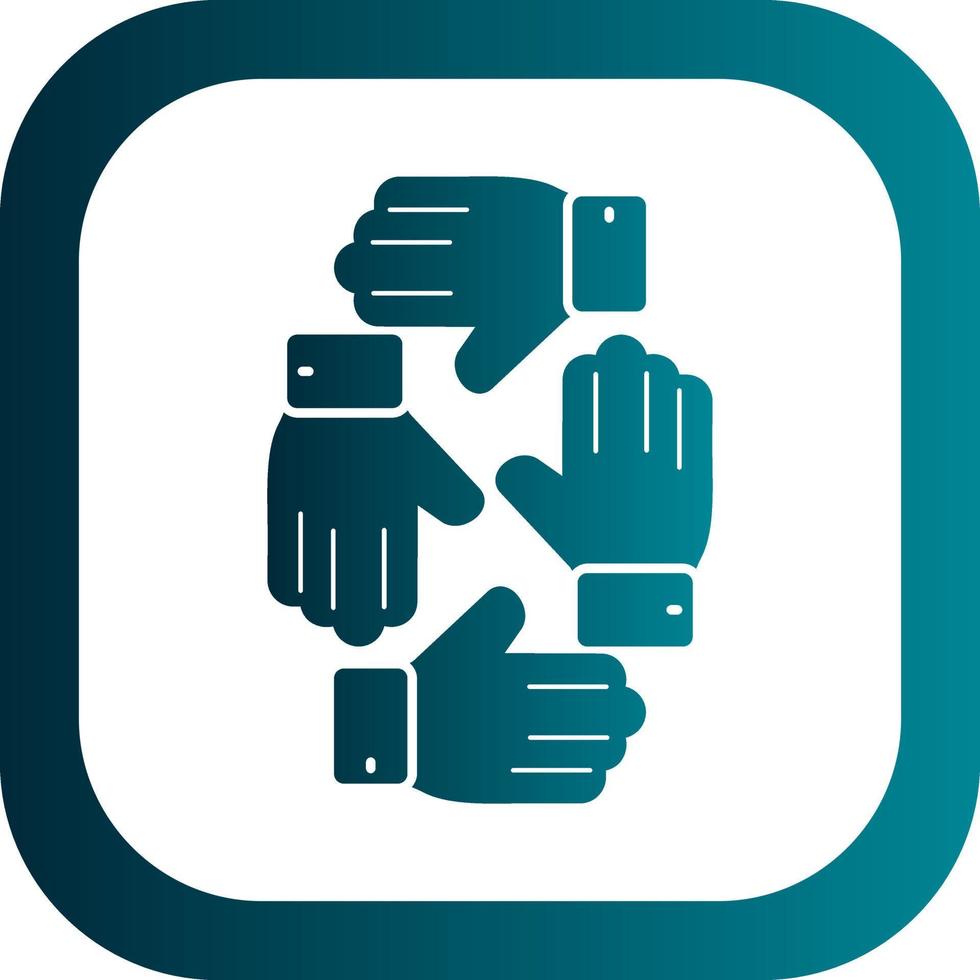 Teamwork Vector Icon Design