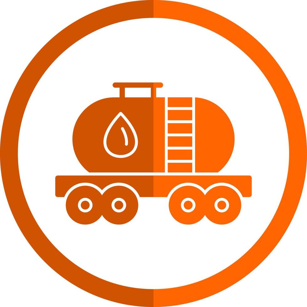 Fuel Tank Vector Icon Design