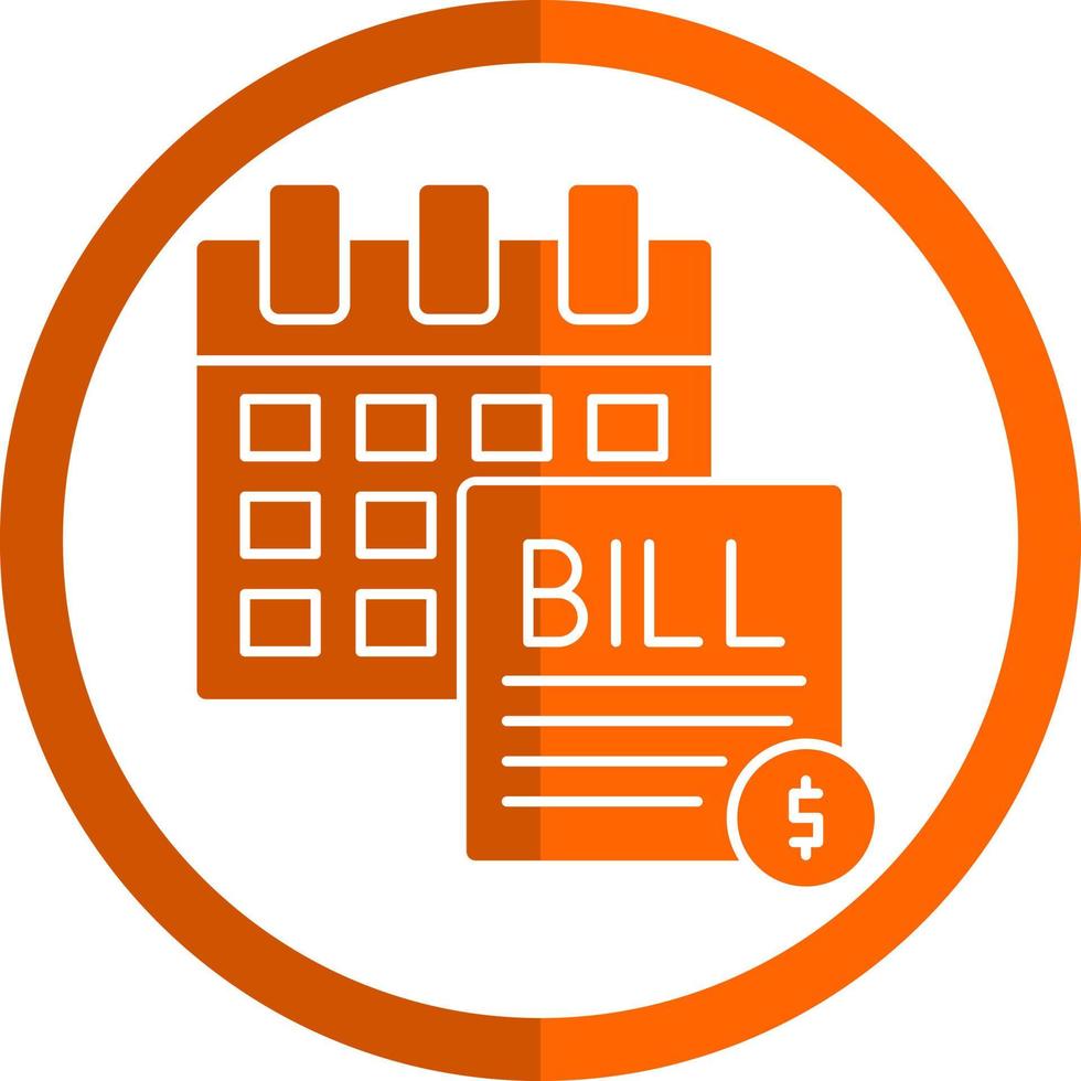 Bill Vector Icon Design