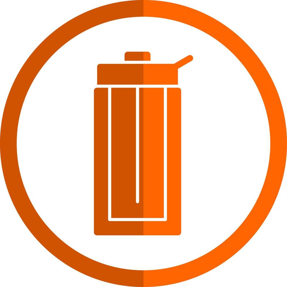 Wattle Bottle Vector Icon Design