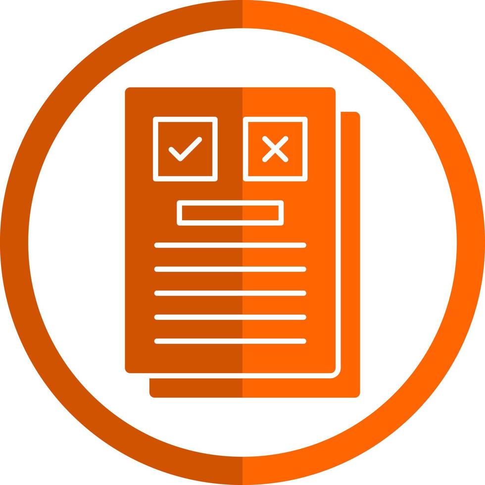 Rules Vector Icon Design