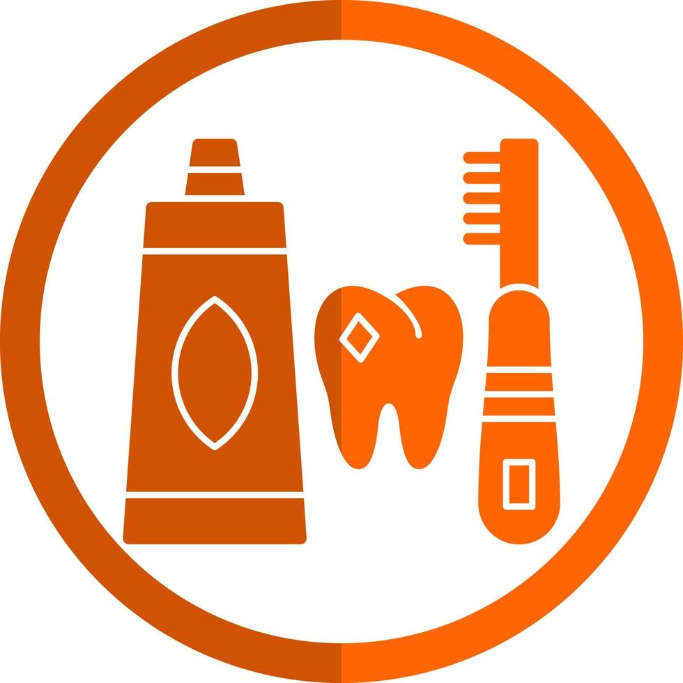 Dental Hygiene Vector Icon Design