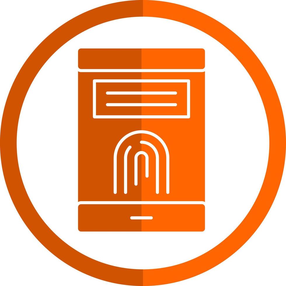 Finger Print Vector Icon Design