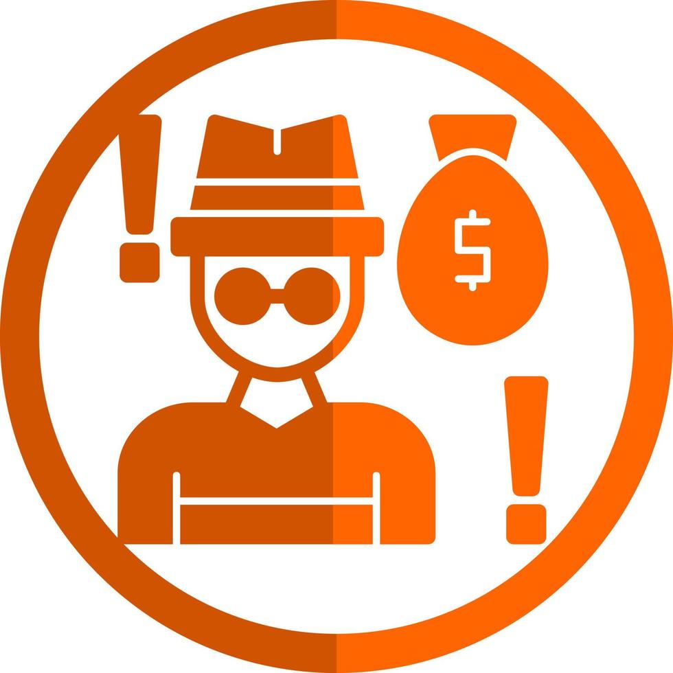 Robbery Vector Icon Design