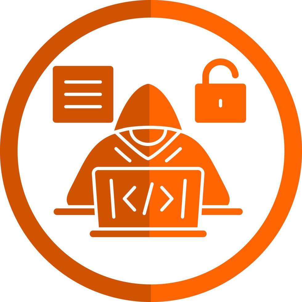 Code Hacker Vector Icon Design