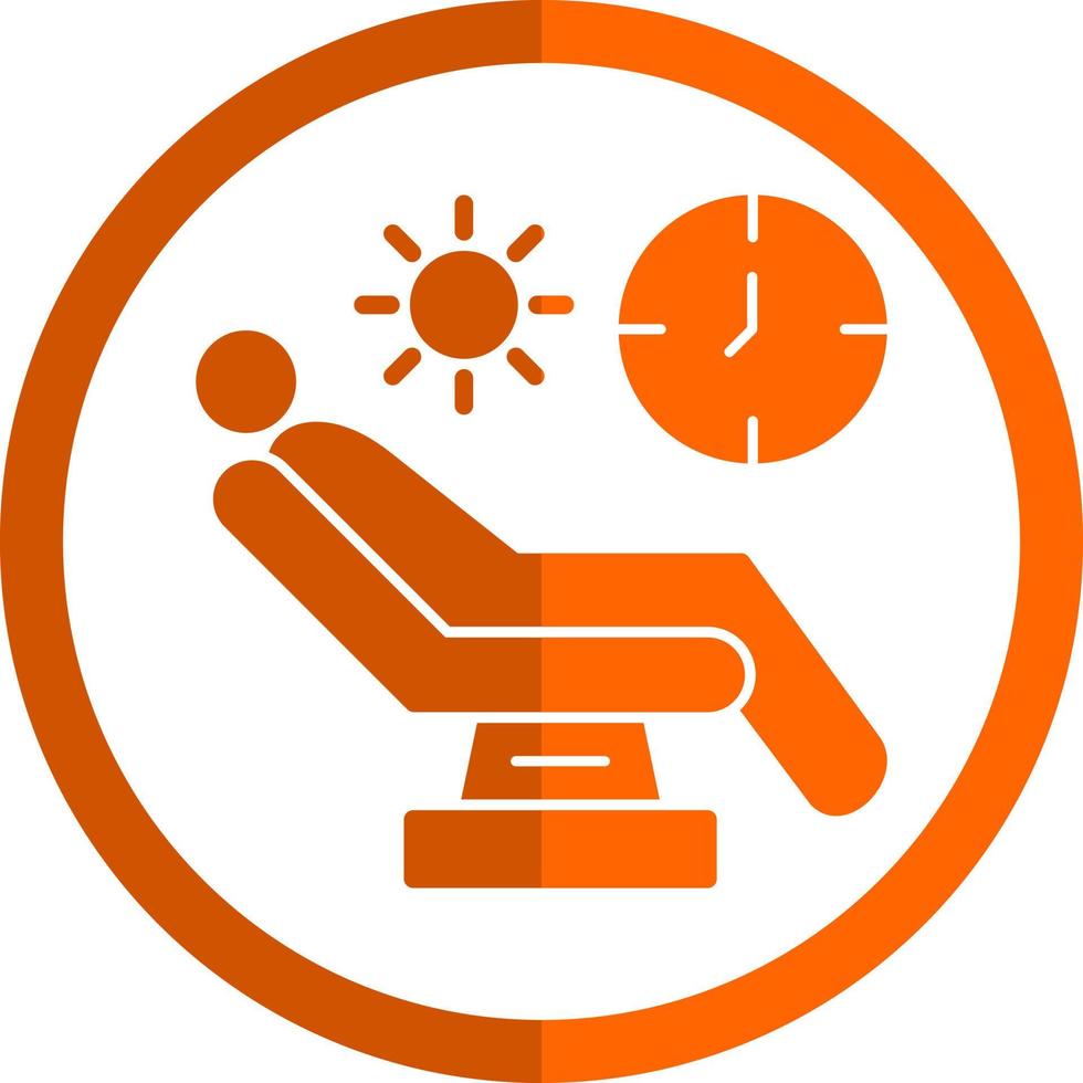 Relaxation Vector Icon Design