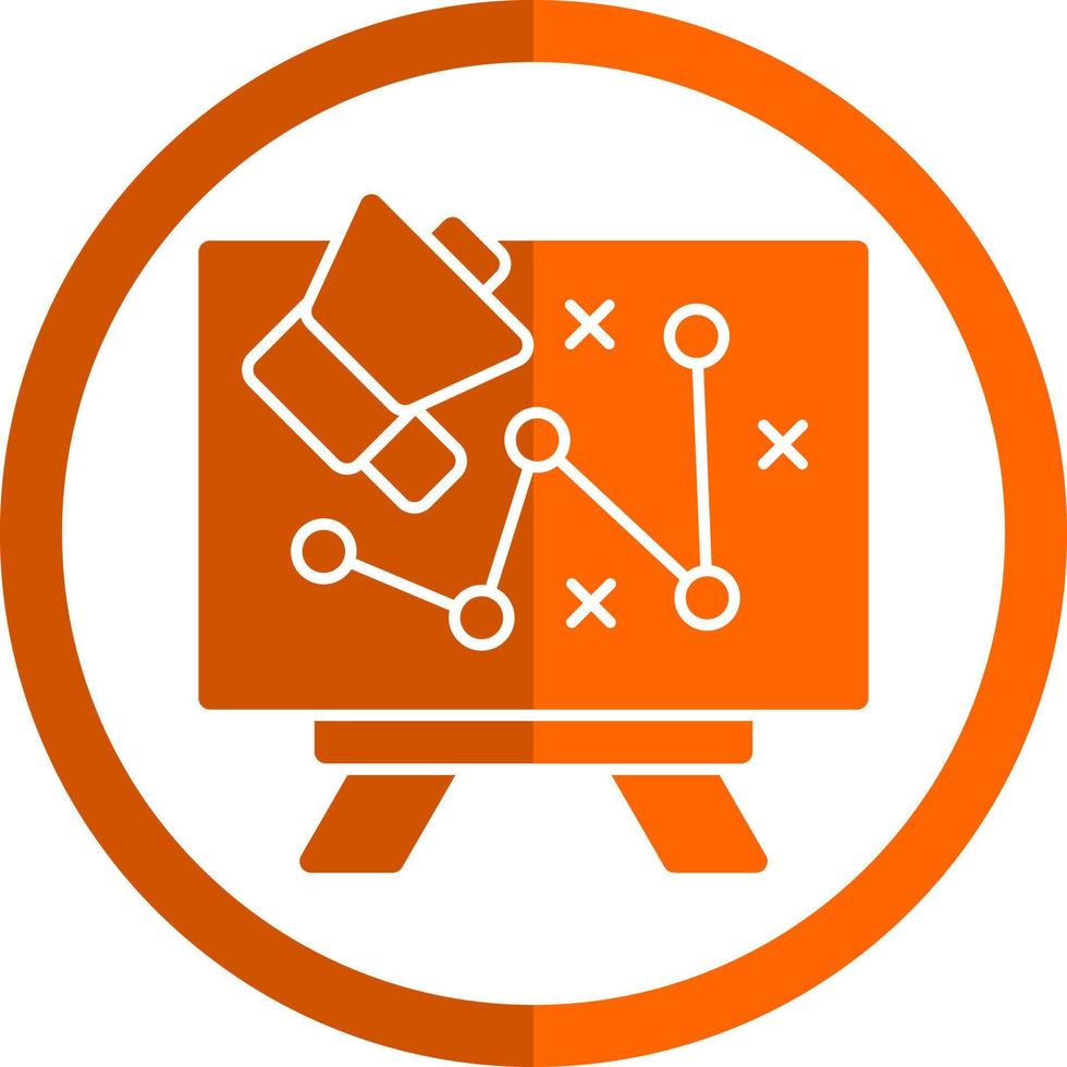 Marketing Strategy Vector Icon Design
