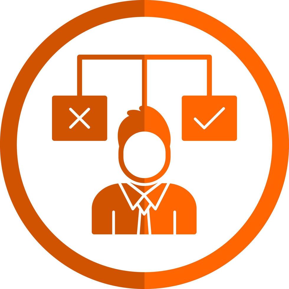 Decision Vector Icon Design