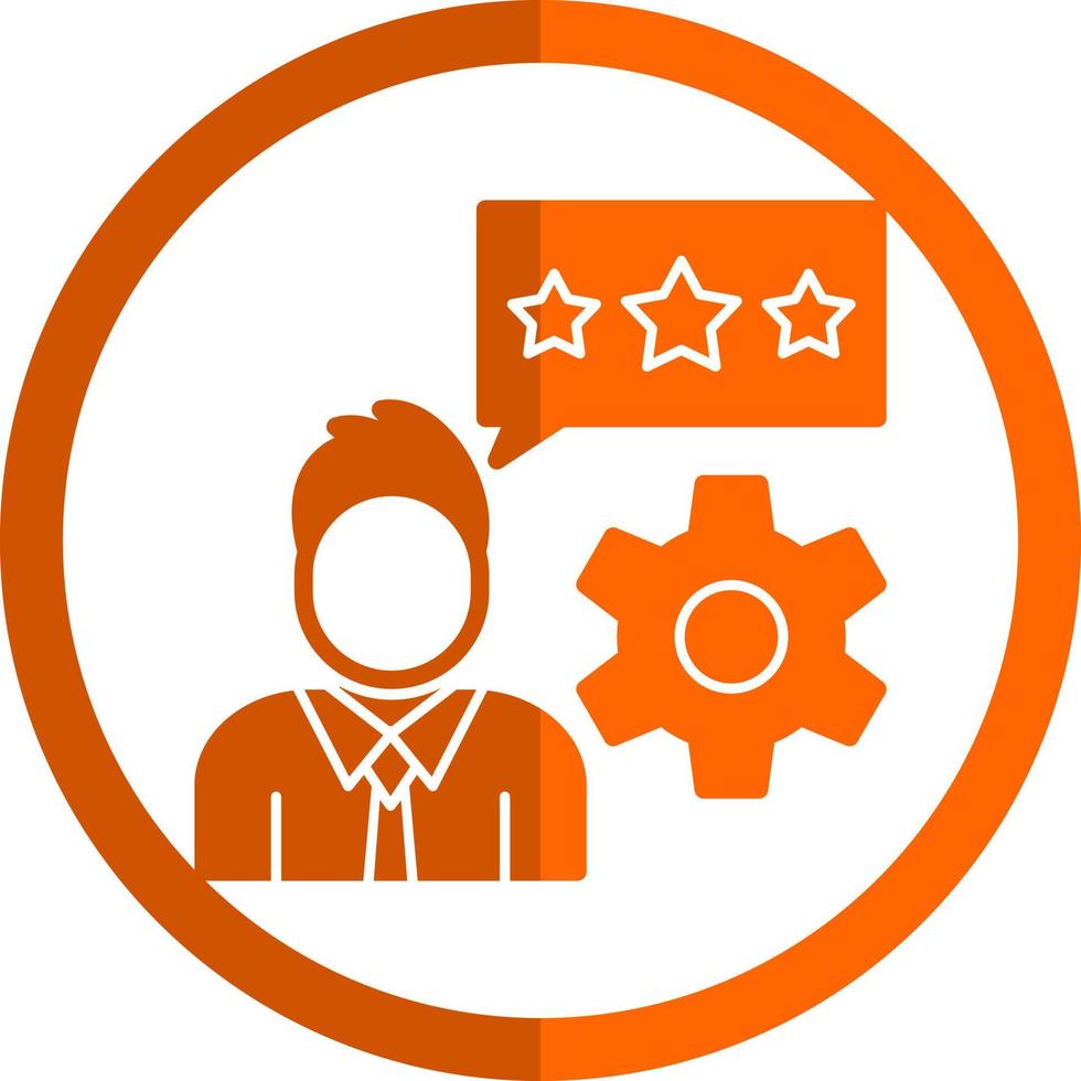 Review Vector Icon Design
