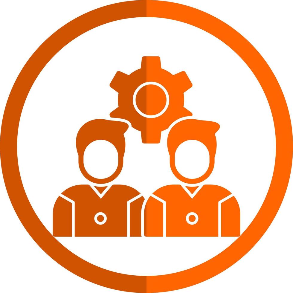 Team Management Vector Icon Design