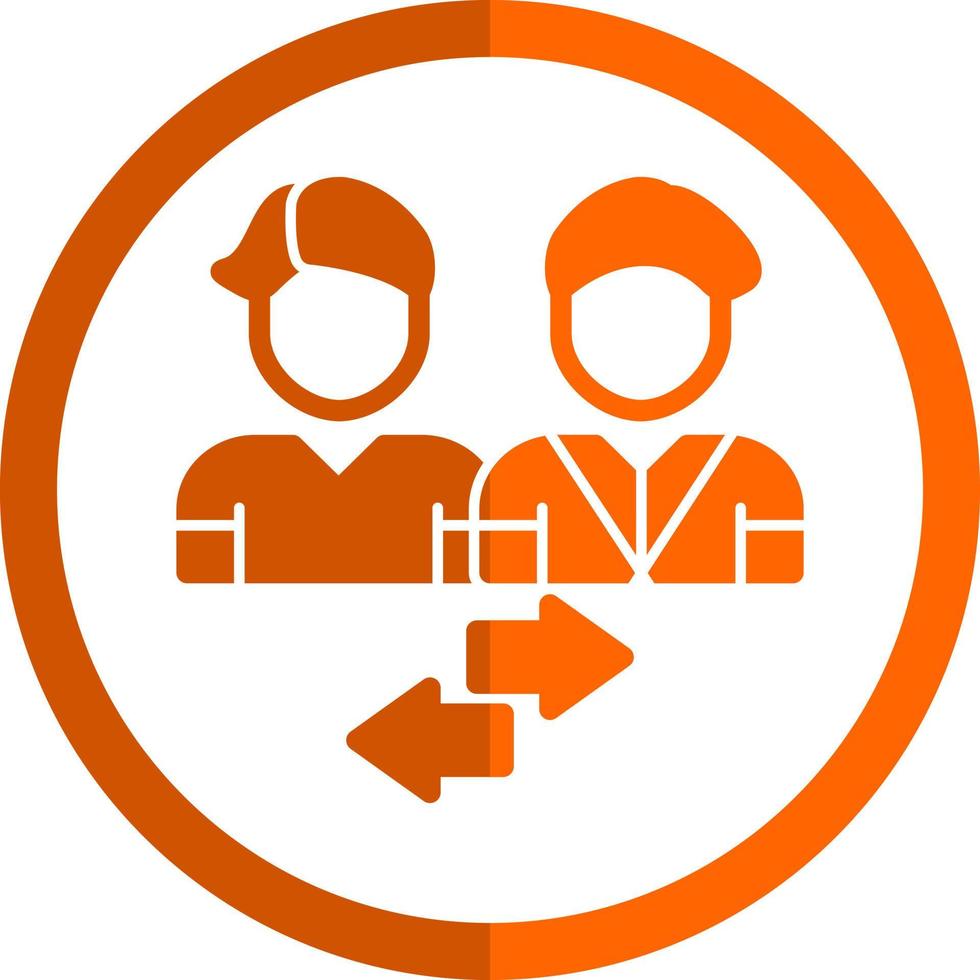 Exchange Vector Icon Design