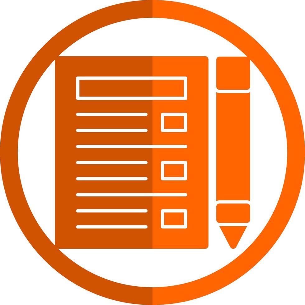 Task List Vector Icon Design