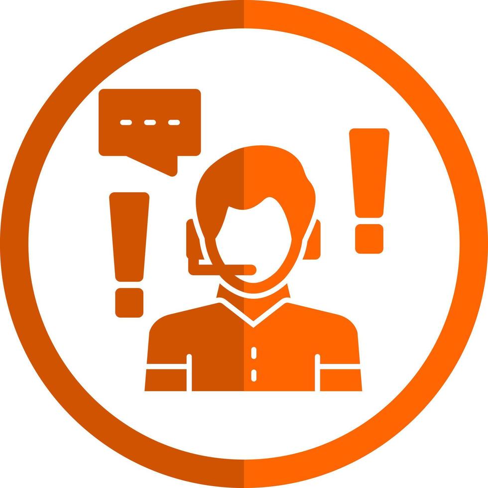 Complaint Vector Icon Design