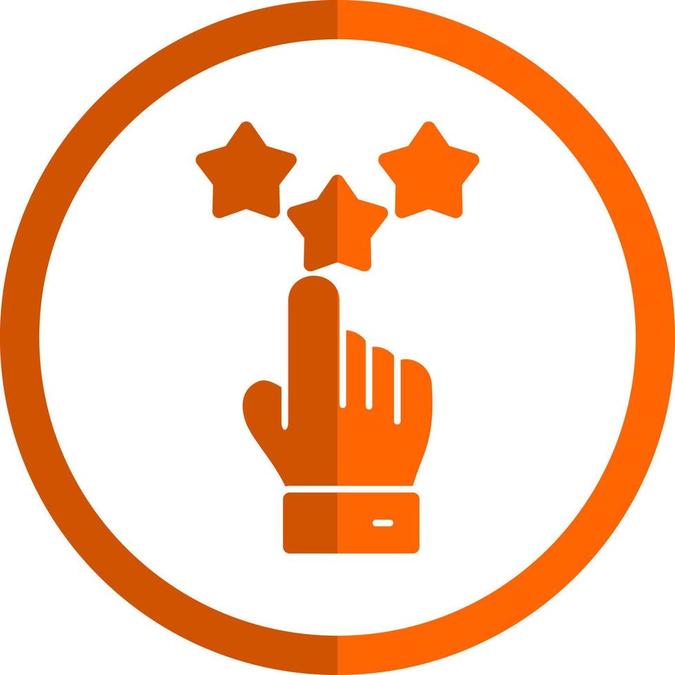Satisfaction Vector Icon Design