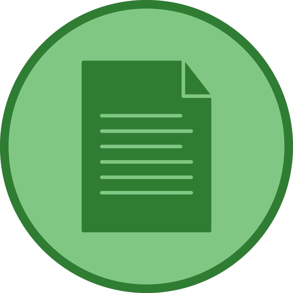 Sheet Unique Vector Icon