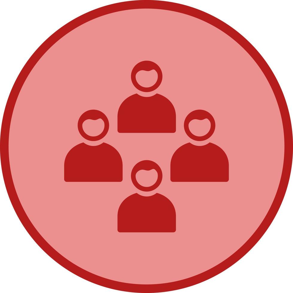 Network Group Vector Icon