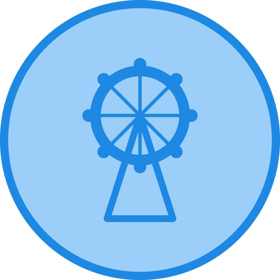 Ferris Wheel Vector Icon