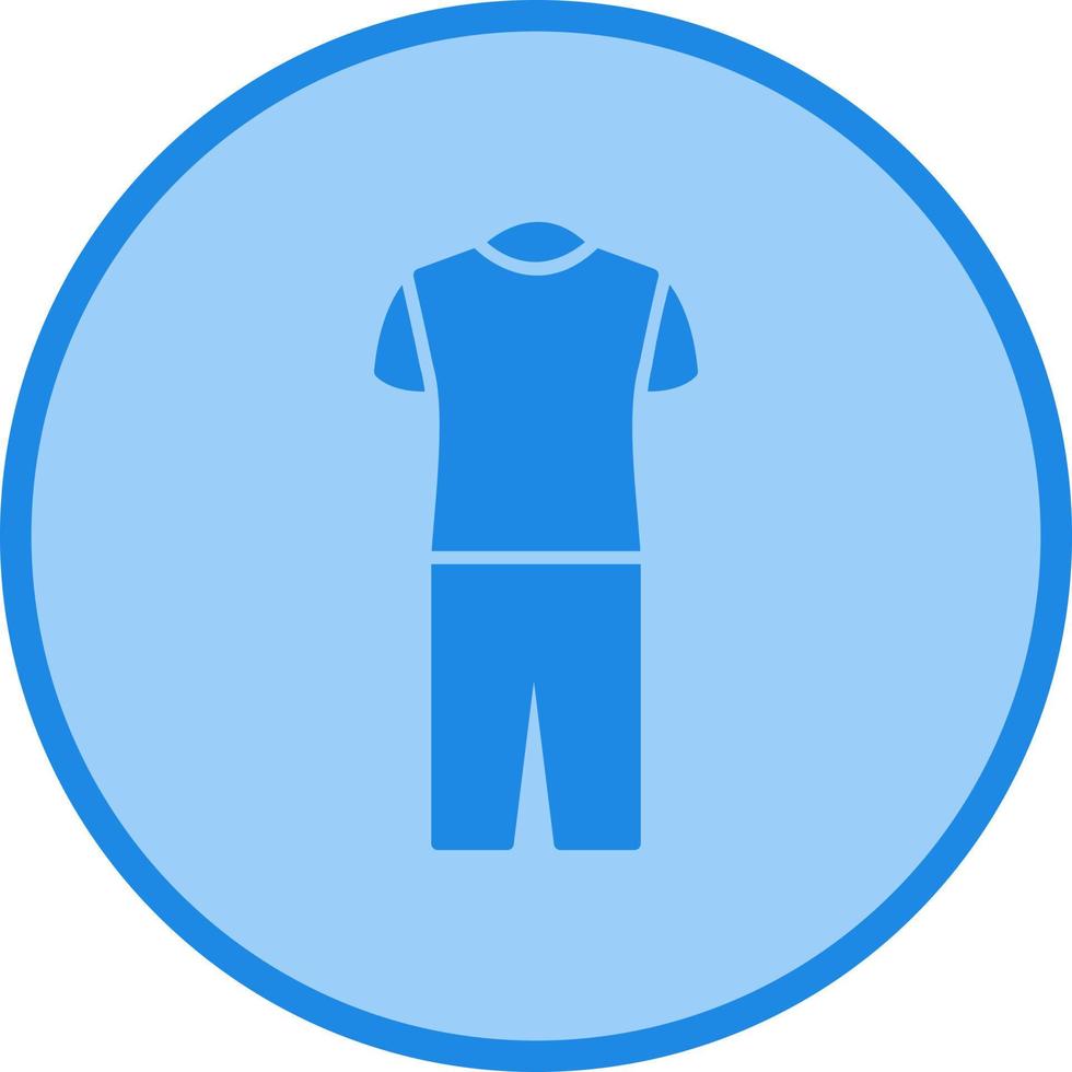 Pyjamas Suit Vector Icon