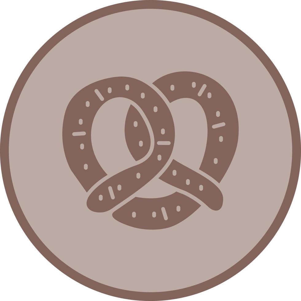 Pretzel Vector Icon