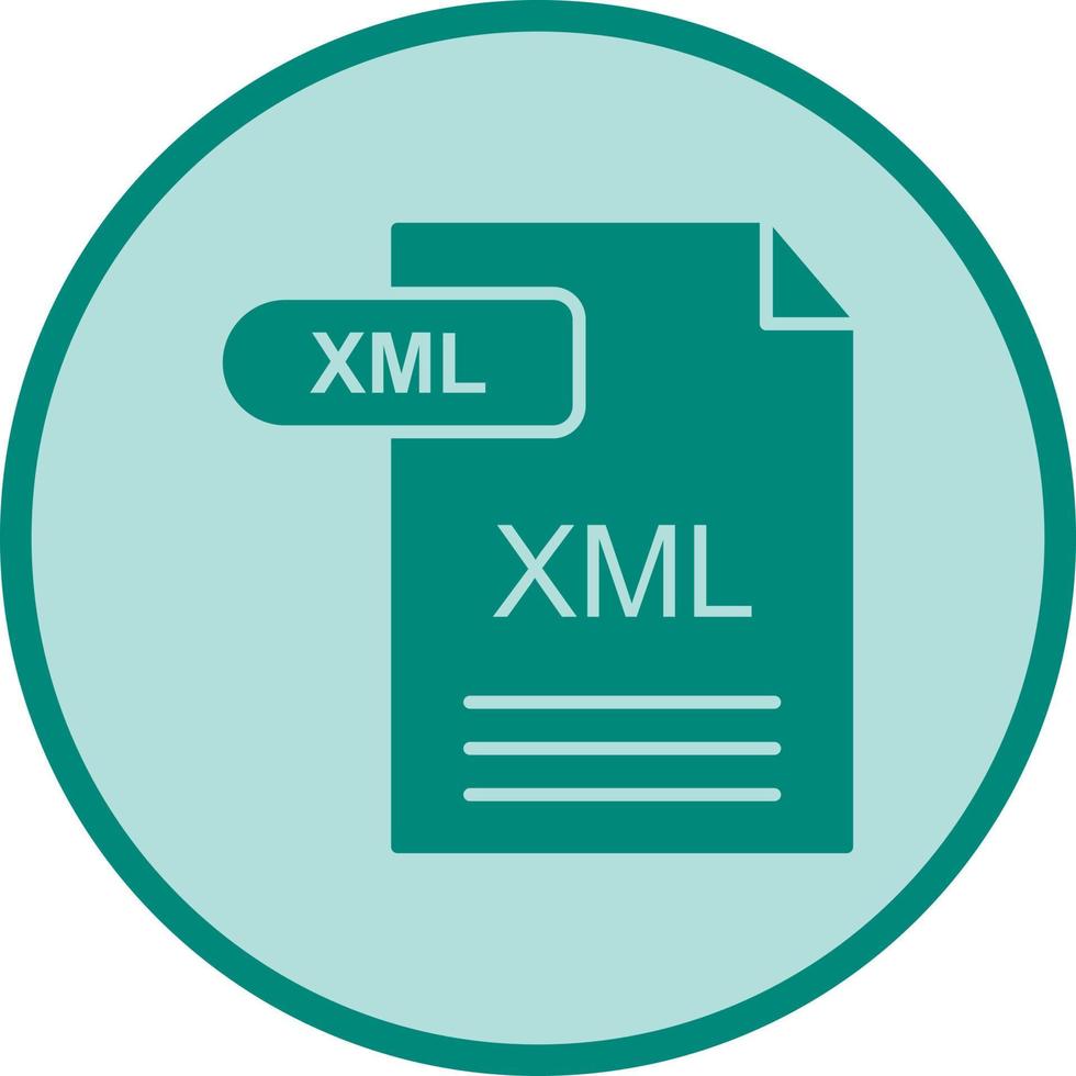 XML Vector Icon