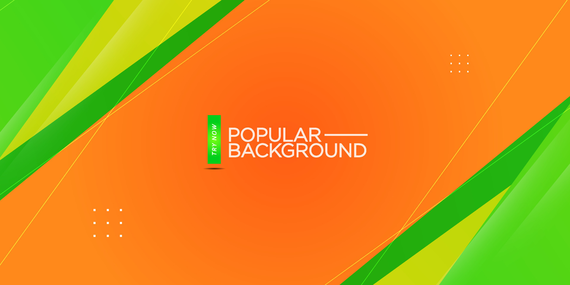 Bjp Green Orange Background Design