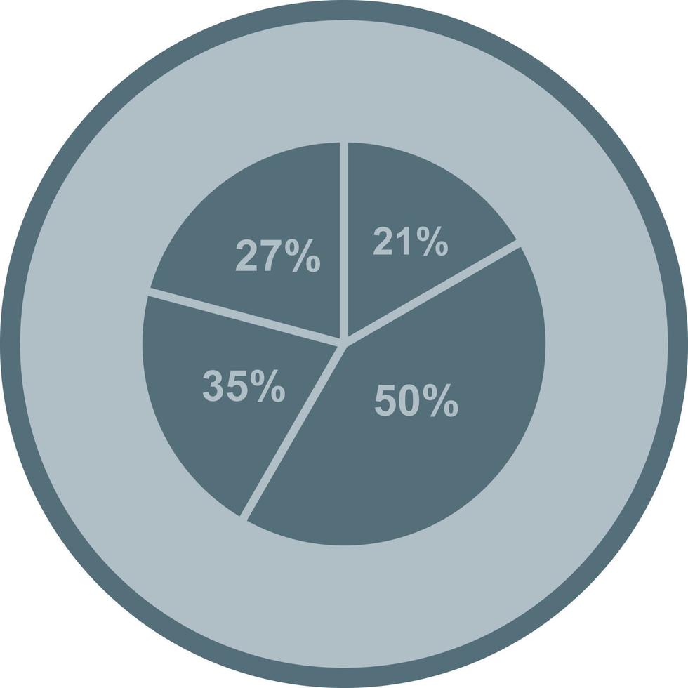 Pie Chart Vector Icon