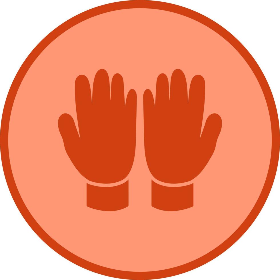 Gardening Gloves Vector Icon