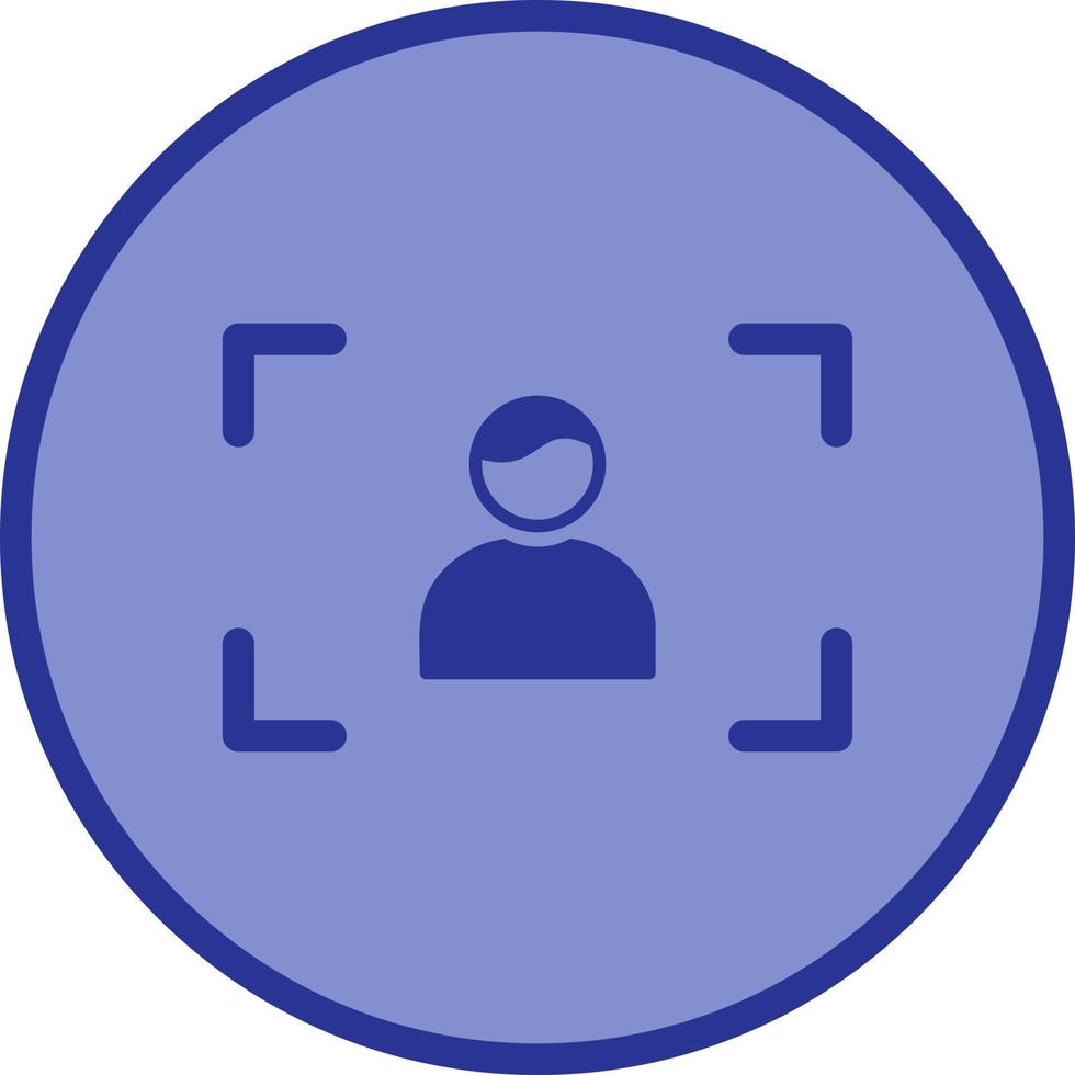 Unique Focus Vector Icon