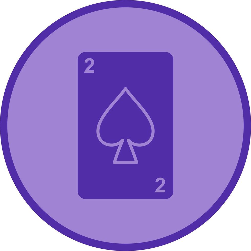 Spades Card Vector Icon