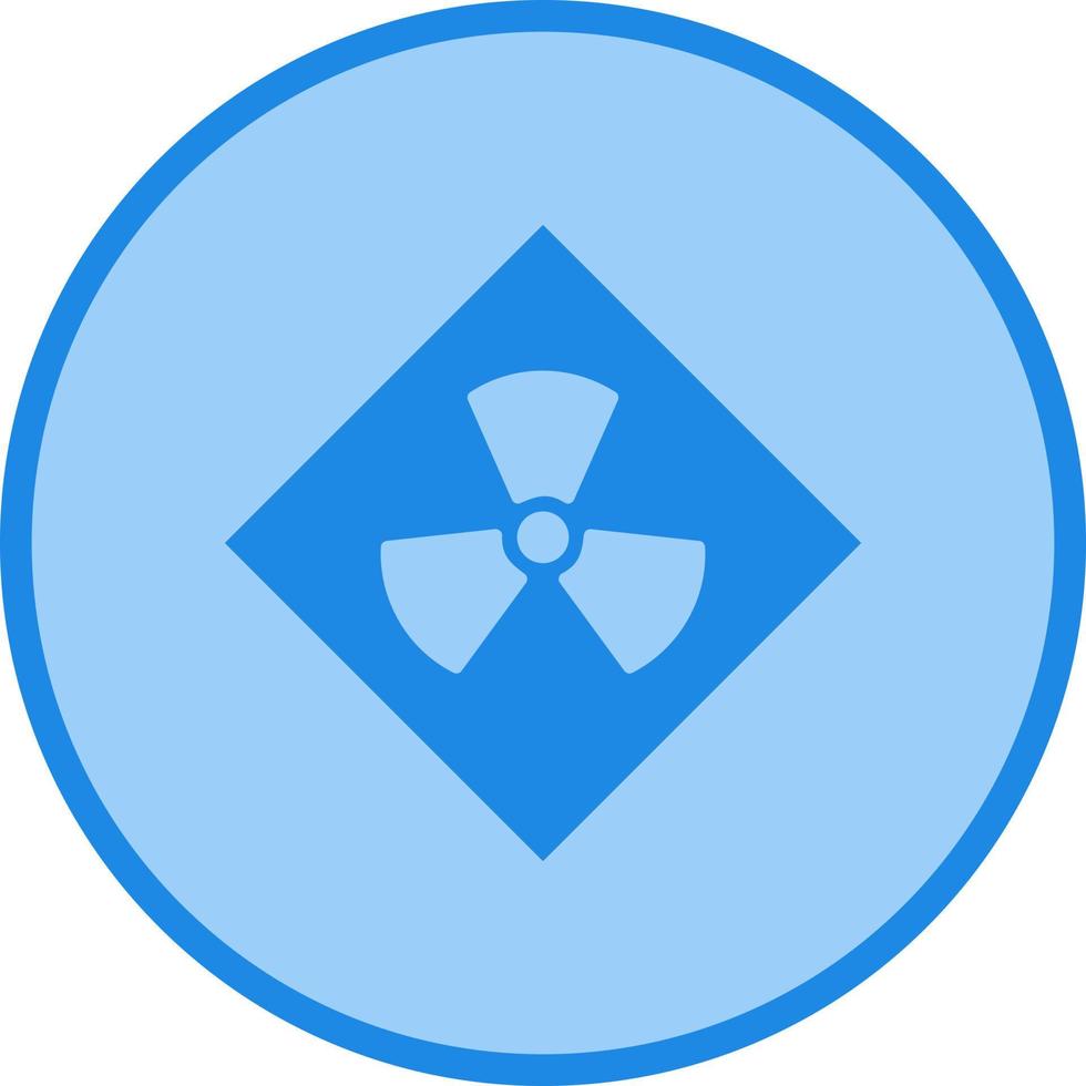 Radiation Vector Icon