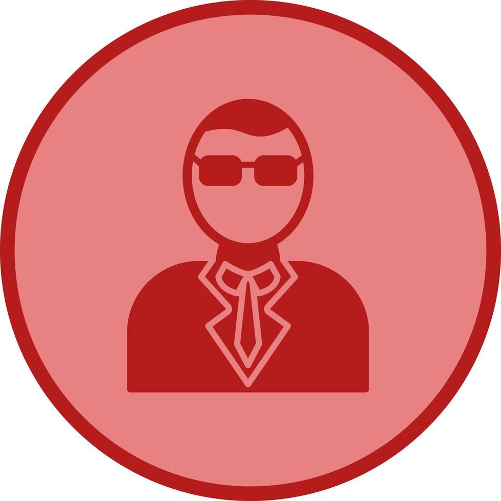 Casino Manager Vector Icon