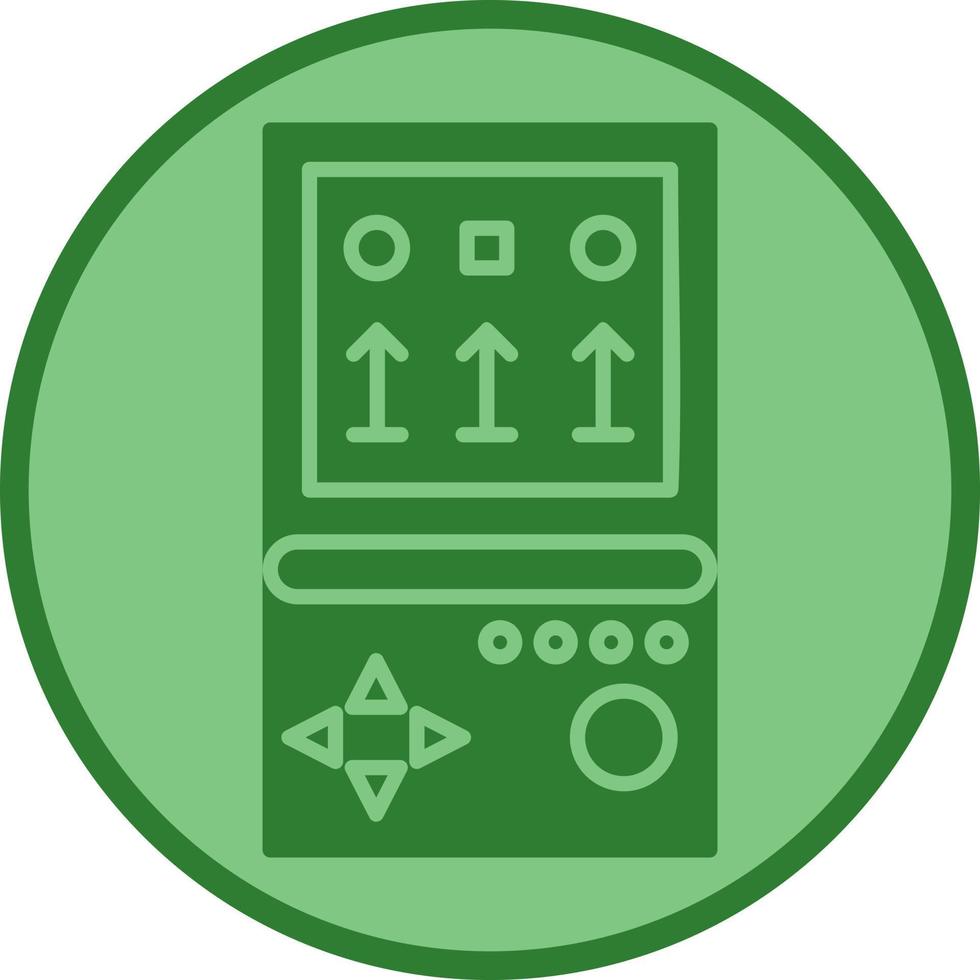 Unique Brick Game Vector Icon