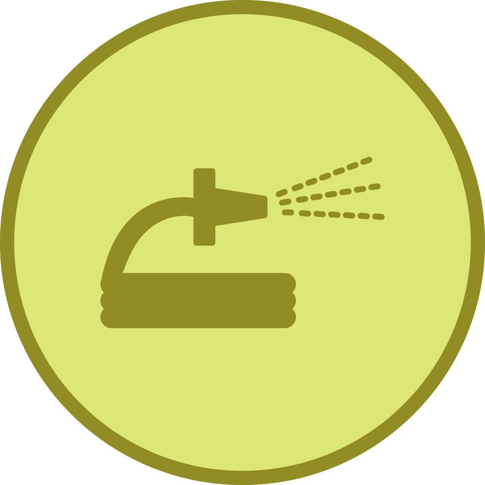 Unique Spraying Water Vector Icon