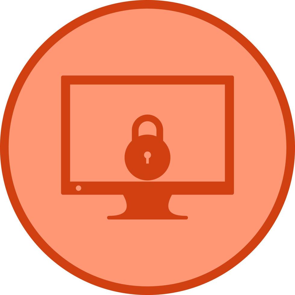 Unique Closed Access Vector Icon